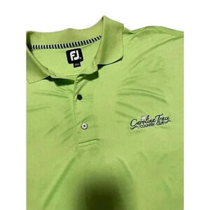FootJoy Green Golf Polo Men’s 2XL XXL Short Sleeve Shirt 🔥